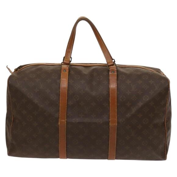 LOUIS VUITTON Monogram Sac Souple 55 Boston Bag Vintage M41622 - Picture 13 of 16